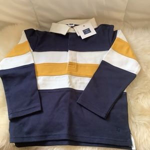 Janie and Jack new long sleeve Polo with tags size 3T